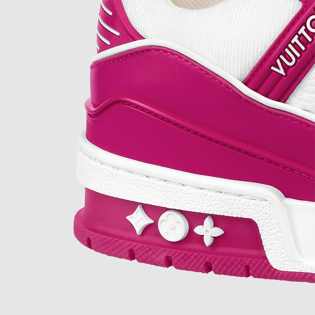 Giày Thể Thao Louis Vuitton Trainer Nam Hồng Fuchsia